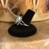 Navajo Artist Annette Chiquito Sterling & Turquoise Ring - Image 2